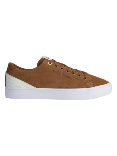 Tommy Hilfiger HI VULC CORE LOW SUEDE Мъжки кецове, кафяво, размер