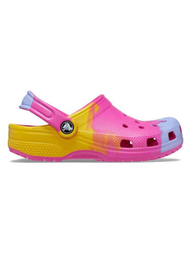 Crocs CLASSIC OMBRE CLOG K Детски чехли, розово, размер 33/34