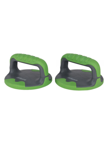 Fitforce STAMPBAR Ръкохватки за лицеви опори, зелено, размер