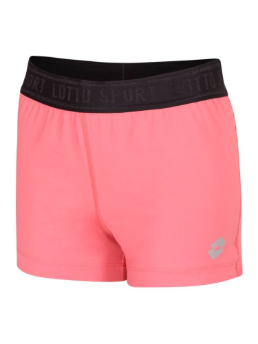 Lotto RUN FIT W SHORT TIGHT Дамски спортни къси шорти, розово, размер