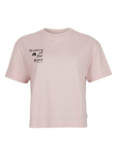 O'Neill WOMEN OF THE WAVE T-SHIRT Дамска тениска, розово, размер