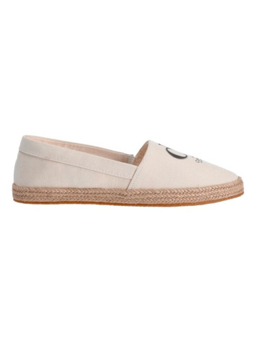 Calvin Klein ESPADRILLE MONO SEASONAL GR Дамски еспадрили, бяло, размер