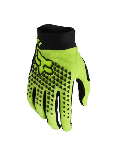 Fox DEFEND Ръкавици за колоездачи, светлоотразителен неон, размер