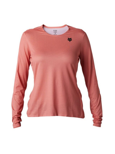 Fox FLEXAIR ASCENT LS W Дамска блуза за колоездене, розово, размер