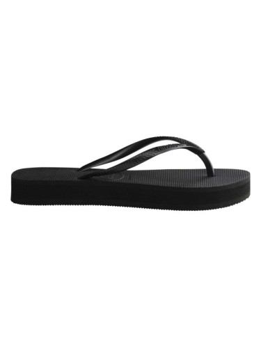 HAVAIANAS SLIM FLAT FORM Дамски джапанки, черно, размер 35/36