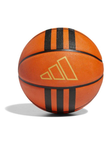 adidas 3S RUBBER X3 Баскетболна топка, кафяво, размер