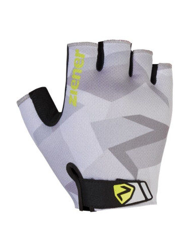 Ziener CYD Мъжки ръкавици за колоездене, сиво, размер