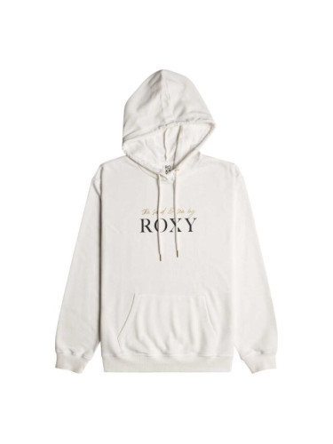 Roxy SURF STOKED HOODIE TERRY Дамски суитшърт, бяло, размер