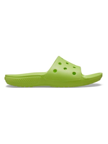 Crocs CLASSIC CROCS SLIDE K Детски пантофи, зелено, размер 28/29