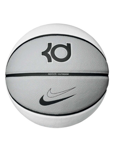 Nike ALL COURT 8P K DURANT DEFLATED Баскетболна топка, бяло, размер