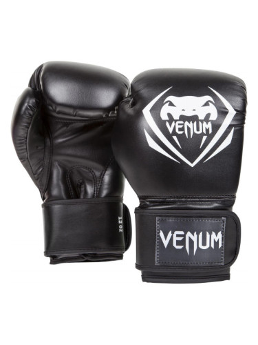 Venum CONTENDER BOXING GLOVES Боксьорски ръкавици, черно, размер