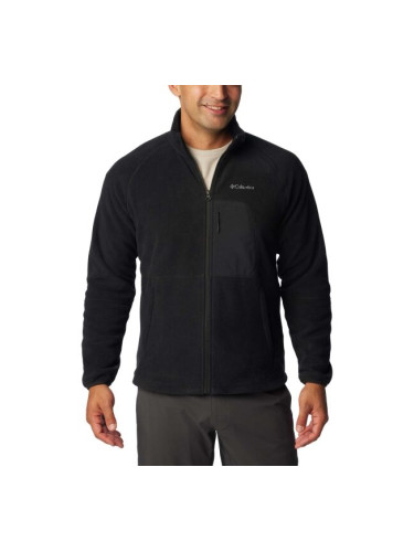 Columbia RAPID EXPEDITION FULL ZIP FLEECE Мъжки суитшърт, черно, размер