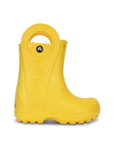 Crocs HANDLE IT RAIN BOOT KIDS Детски гумени ботуши, жълто, размер 27/28