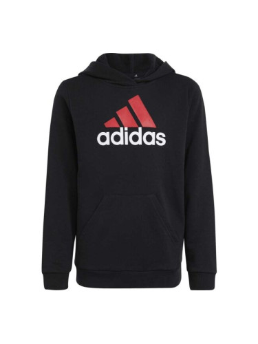 adidas U BL 2 HOODIE Суитшърт за момчета, черно, размер