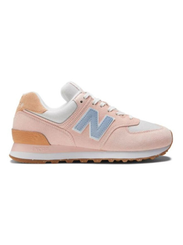 New Balance WL574RB2 Дамски обувки, цвят сьомга, размер 36