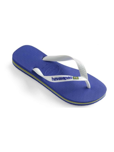 HAVAIANAS BRASIL LOGO Универсални чехли, синьо, размер 39/40