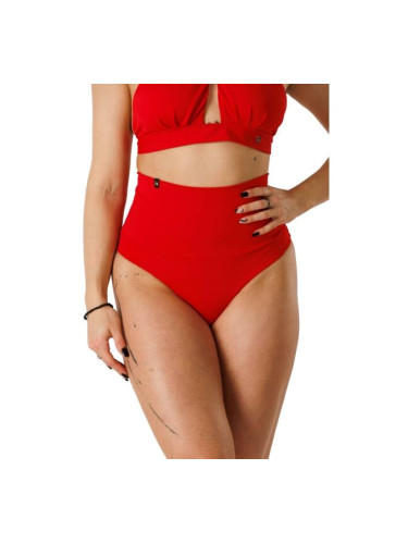 GOLDBEE SHAPEWEAR SWIMWEAR BOTTOMS Дамски бански с пристягане, червено, размер XXL