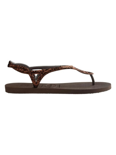 HAVAIANAS LUNA PREMIUM II Дамски джапанки, кафяво, размер 37/38