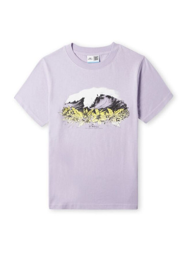 O'Neill SEFA GRAPHIC T-SHIRT Момичешка тениска, лилаво, размер