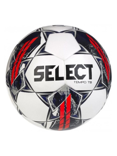 Select TEMPO TB Футболна топка, бяло, размер