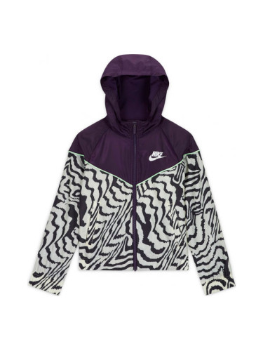 Nike SPORTSWEAR WINDRUNNER Яке за момичета, лилаво, размер