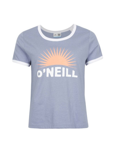 O'Neill MARRI RINGER T-SHIRT Дамска тениска, лилаво, размер