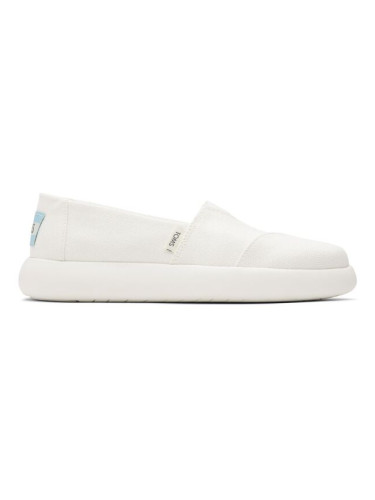 TOMS HERITAGE CANVAS WM ALPAMA SNEAK Дамски обувки без връзки, бяло, размер