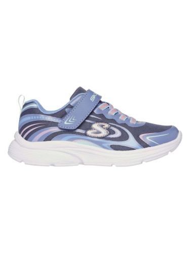 Skechers WAVY LITES Детски ежедневни спортни обувки, светлосиньо, размер