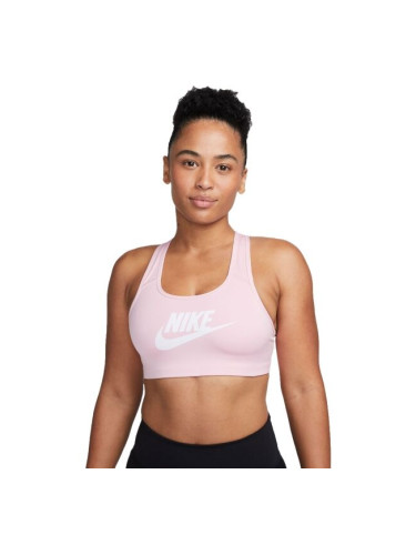 Nike SWSH CB FUTURA GX BRA W Дамско спортно бюстие, розово, размер