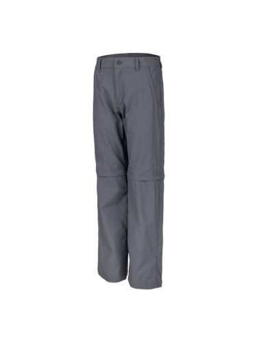 Columbia SILVER RIDGE IV CONVERTIBLE PANT Панталони за момчета, тъмносиво, размер