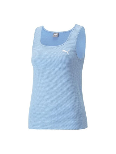 Puma HER SLIM TANK Дамски спортен потник, светлосиньо, размер