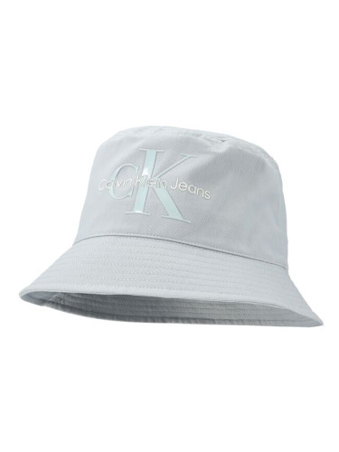 Calvin Klein MONOGRAM BUCKET HAT Унисекс шапка, светлосиньо, размер