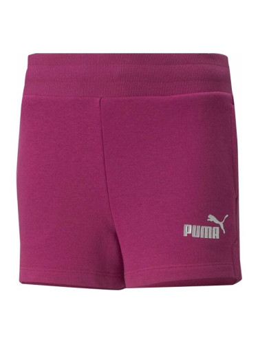 Puma ESS+SHORTS TR G Къси панталони за момичета, винен, размер