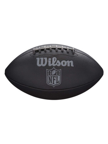 Wilson NFL JET BLACK Топка за американски футбол, черно, размер