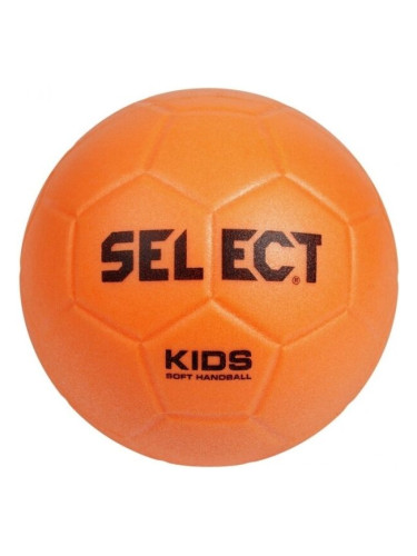 Select SOFT KIDS Детска топка за хандбал, оранжево, размер