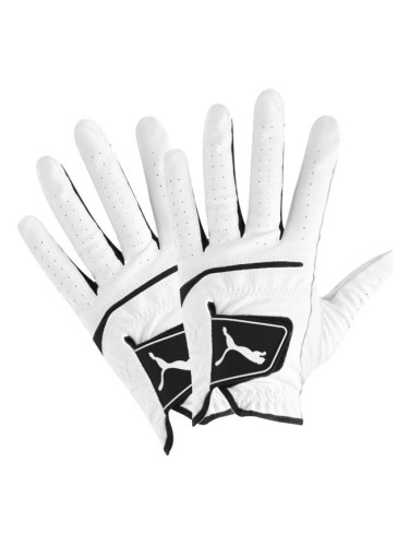 Puma FLEX LITE 2pk LH Мъжки ръкавици за голф, бяло, размер