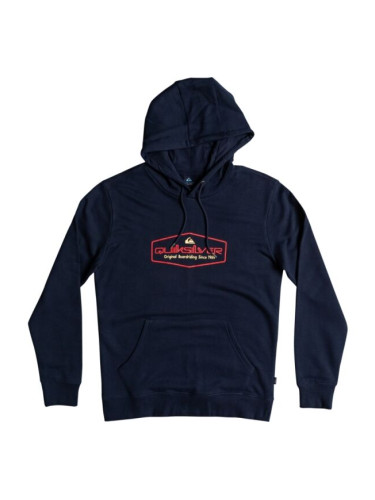 Quiksilver OMNI LOCKUP HOOD Мъжки суитшърт, тъмносин, размер