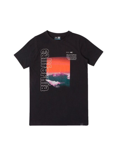 O'Neill CALI MOUNTAINS T-SHIRT Тениска за момчета, черно, размер