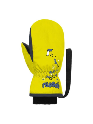 Reusch KIDS MITTEN CR Детски зимни ръкавици, жълто, размер
