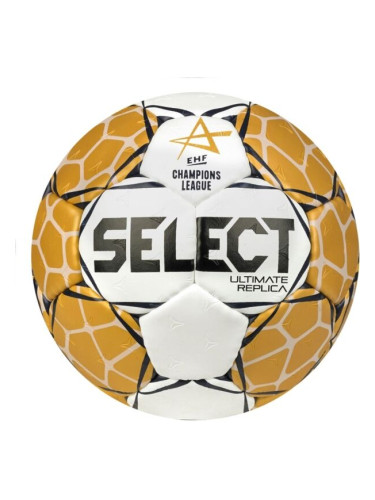 Select REPLICA EHF CL 2023/24 Топка за хандбал, златно, размер