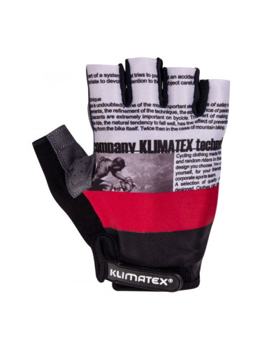 Klimatex JAY Мъжки ръкавици за колоездене, черно, размер