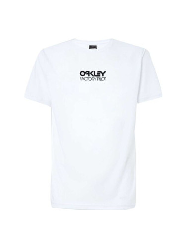 Oakley EVERYDAY FACTORY PILOT Тениска, бяло, размер