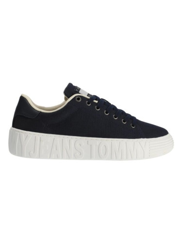 Tommy Hilfiger TOMMY JEANS CANVAS OUTSOLE Мъжки ниски маратонки, тъмносин, размер