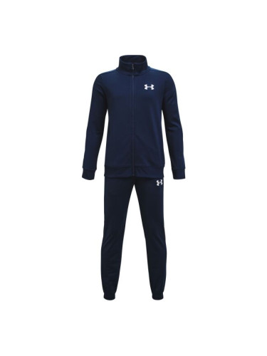 Under Armour UA KNIT TRACK SUIT Спортен комплект за момчета, тъмносин, размер