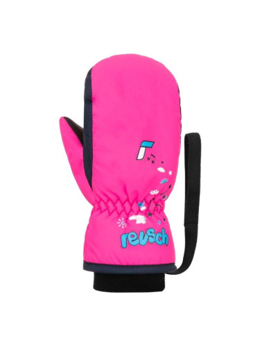 Reusch KIDS MITTEN CR Детски зимни ръкавици, розово, размер