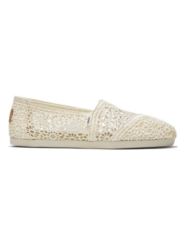 TOMS MOROCCAN CROCHET WM ALPR Дамски еспадрили, бежово, размер