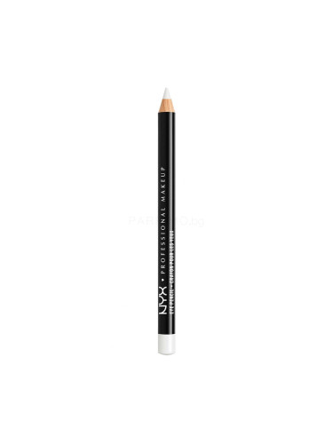 NYX Professional Makeup Slim Eye Pencil Молив за очи за жени 1 гр Нюанс 906 White