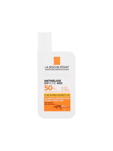 La Roche-Posay Anthelios UVMUNE 400 Invisible Fluid SPF50+ Слънцезащитен продукт за лице за жени 50 ml