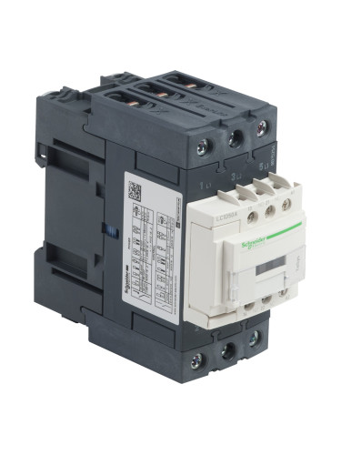 Контактор LC1D50AF7, 3-полюсен, 3xNO, 50A, 110VAC, помощни контакти NO+NC