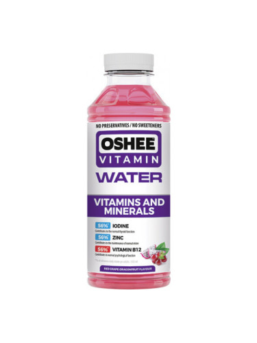 OSHEE VITAMIN WATER Вода с Витамини и Минерали 555 мл